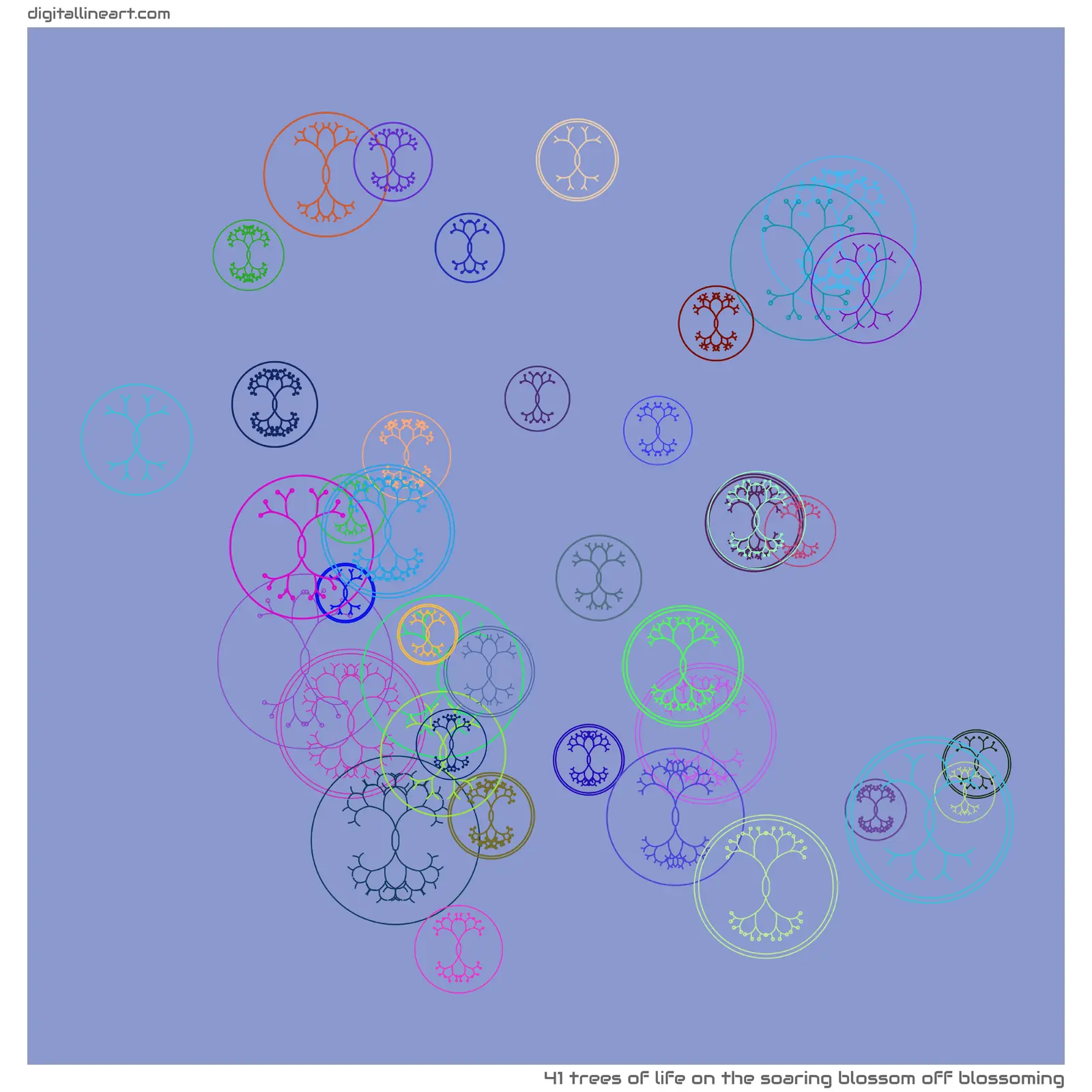 The Soaring Blossom off Blossoming — Trees of Life, 41 elements