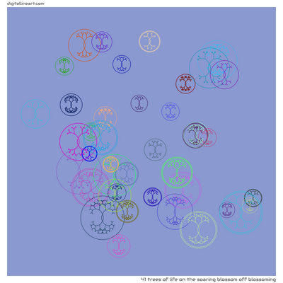 The Soaring Blossom off Blossoming — Trees of Life, 41 elements