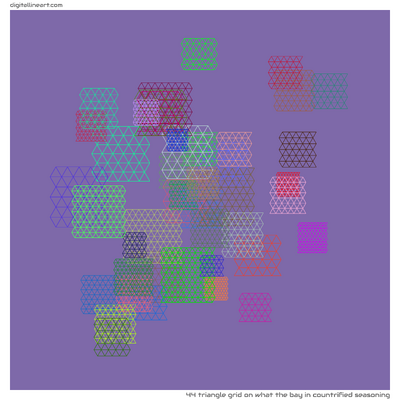 What the Bay in Countrified Seasoning — Triangle Grid, 44 elements