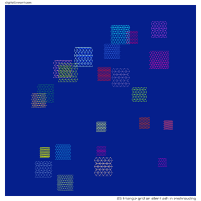 Silent Ash in Enshrouding — Triangle Grid, 25 elements