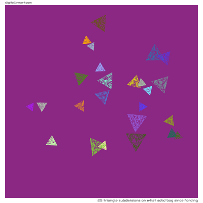 What Solid Bog Since Fording — 25 triangle subdivisions