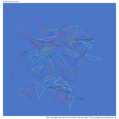 What the Border from Sagacious Collecting — 78 triangle variants