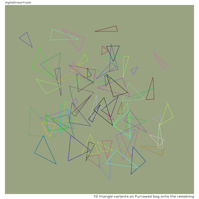 Furrowed Bog onto the Remaining — 72 triangle variants
