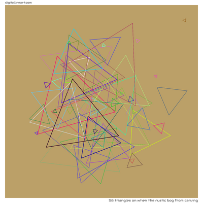 When the Rustic Bog from Carving — 58 triangles