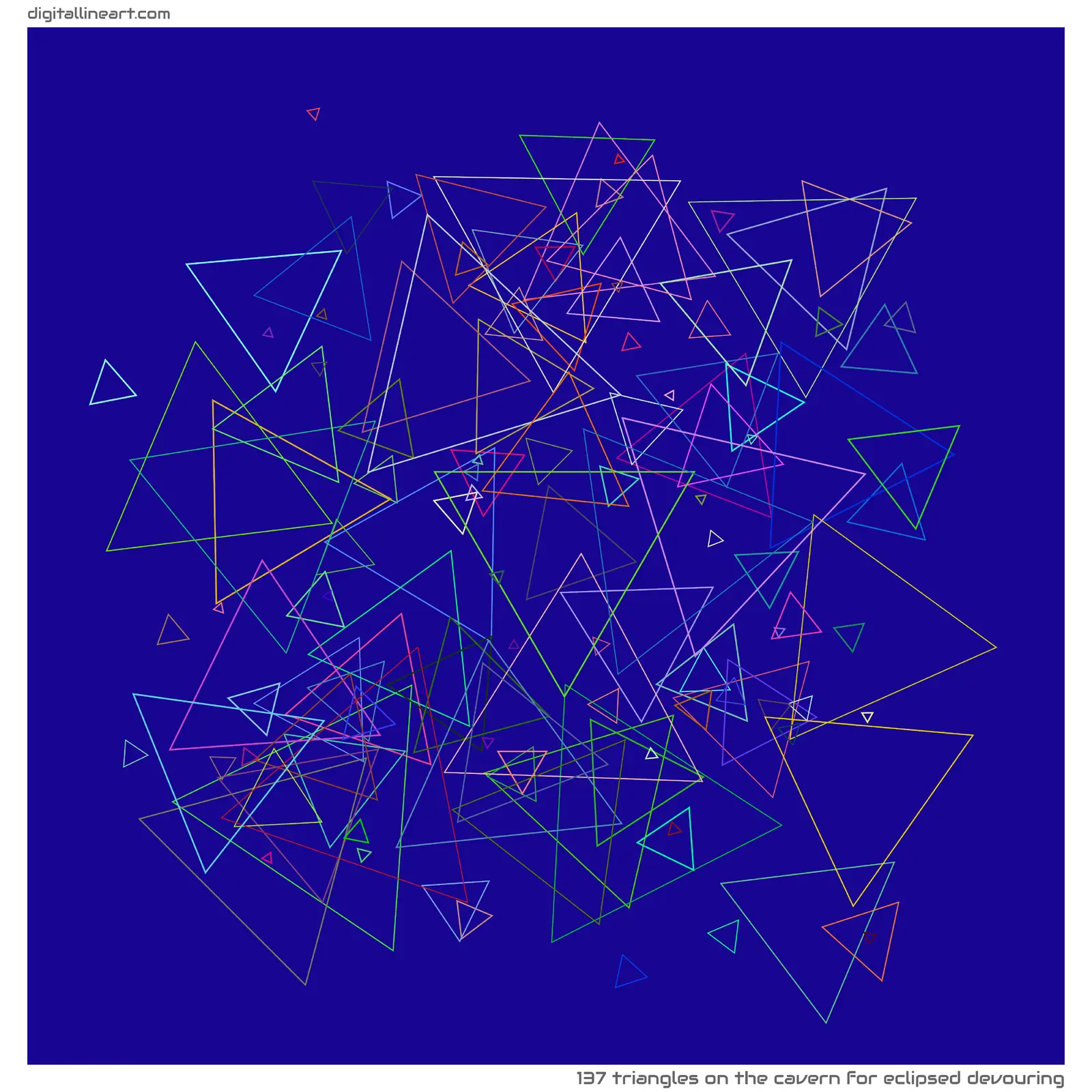 The Cavern for Eclipsed Devouring — 137 triangles