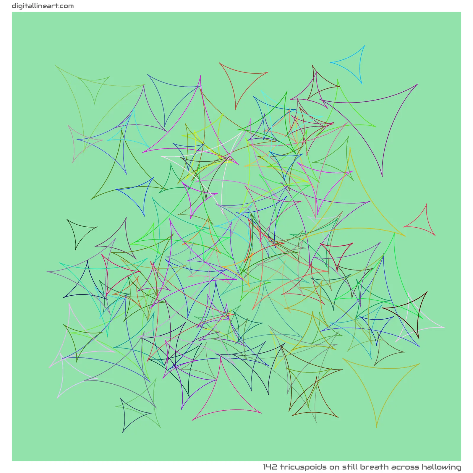 Still Breath across Hallowing — 142 tricuspoids