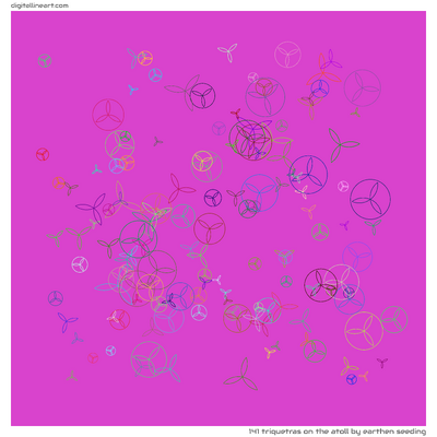 The Atoll by Earthen Seeding — 141 triquetras