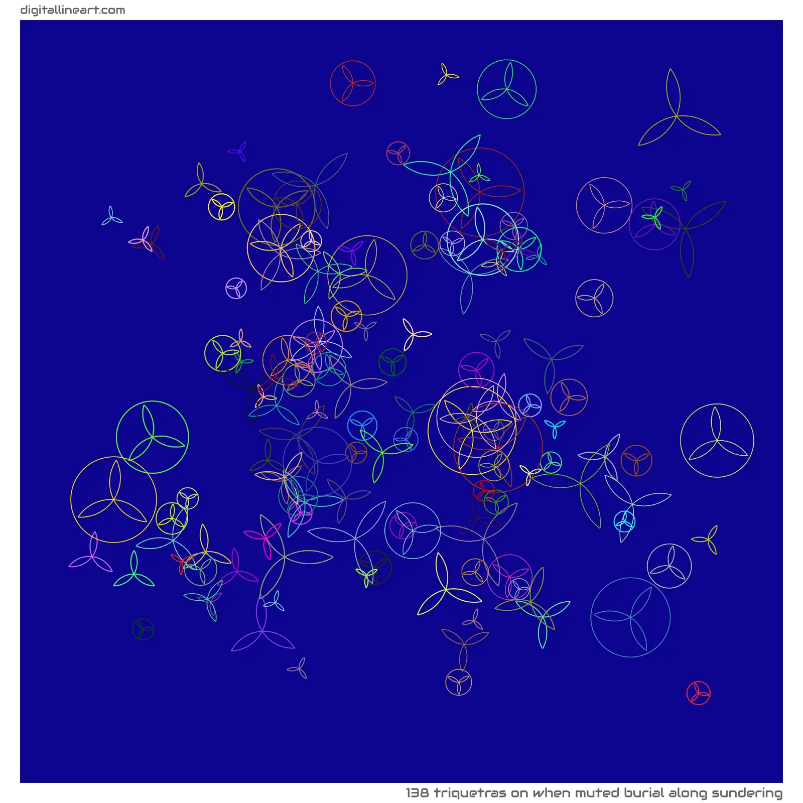 When Muted Burial along Sundering — 138 triquetras