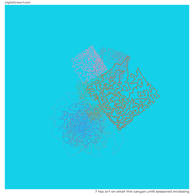 What the Canyon until Seasoned Enclosing — TSP Art, 7 elements