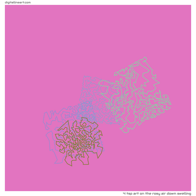 The Rosy Air down Swelling — TSP Art, 4 elements