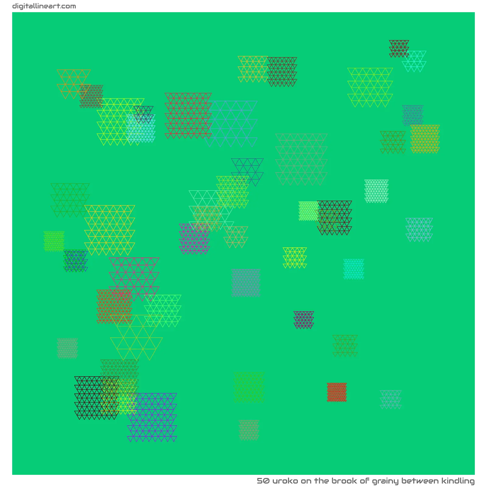 The Brook of Grainy between Kindling — Uroko, 50 elements
