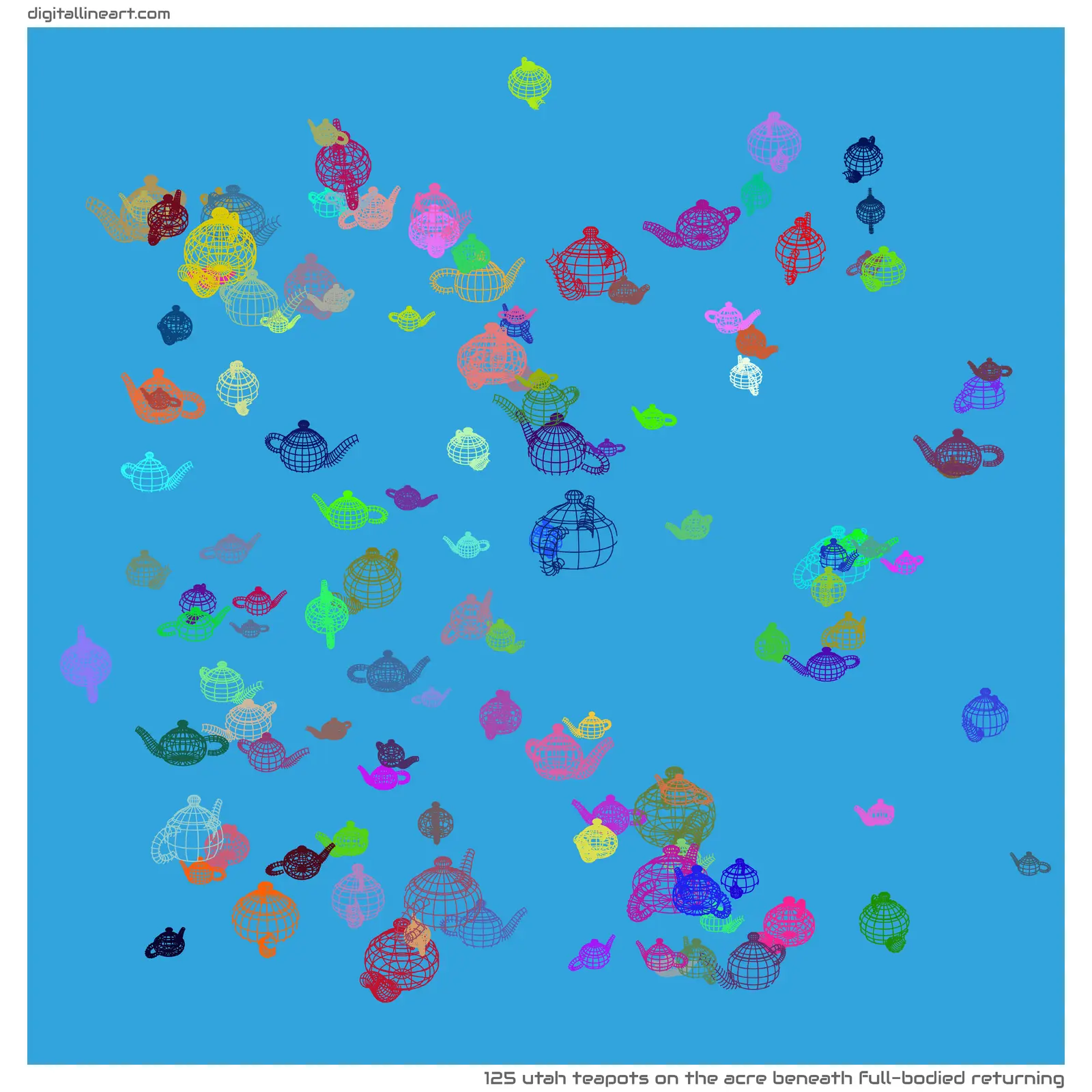 The Acre beneath Full-bodied Returning — 125 utah teapots