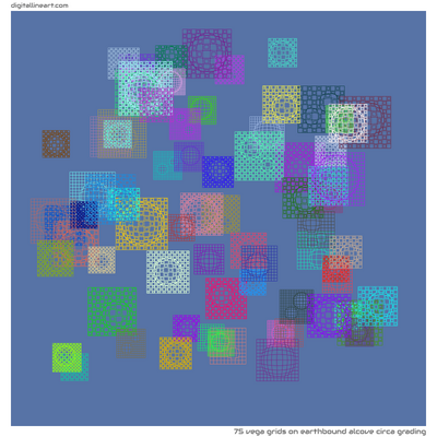 Earthbound Alcove circa Grading — 75 vega grids