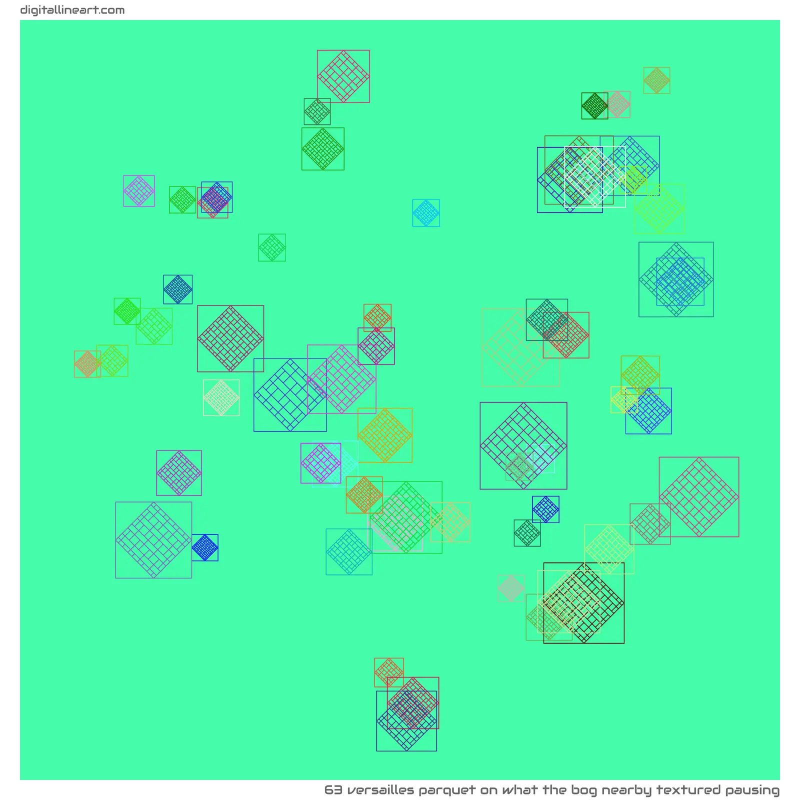 What the Bog nearby Textured Pausing — Versailles Parquet, 63 elements