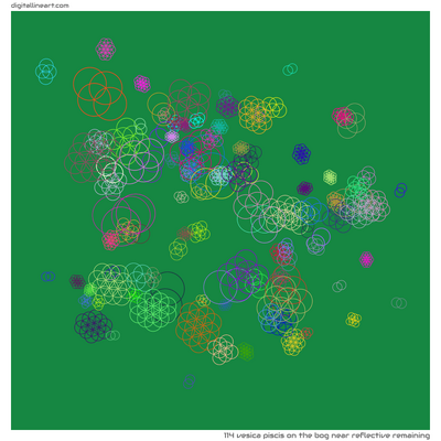 The Bog near Reflective Remaining — Vesica Piscis, 114 elements
