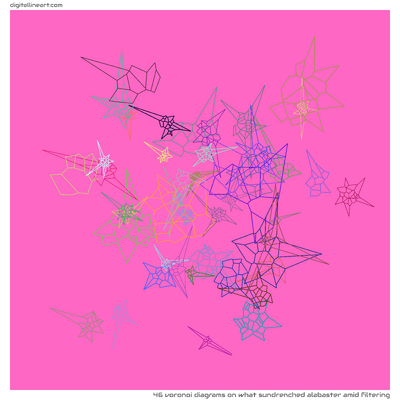 What Sundrenched Alabaster amid Filtering — 46 Voronoi diagrams