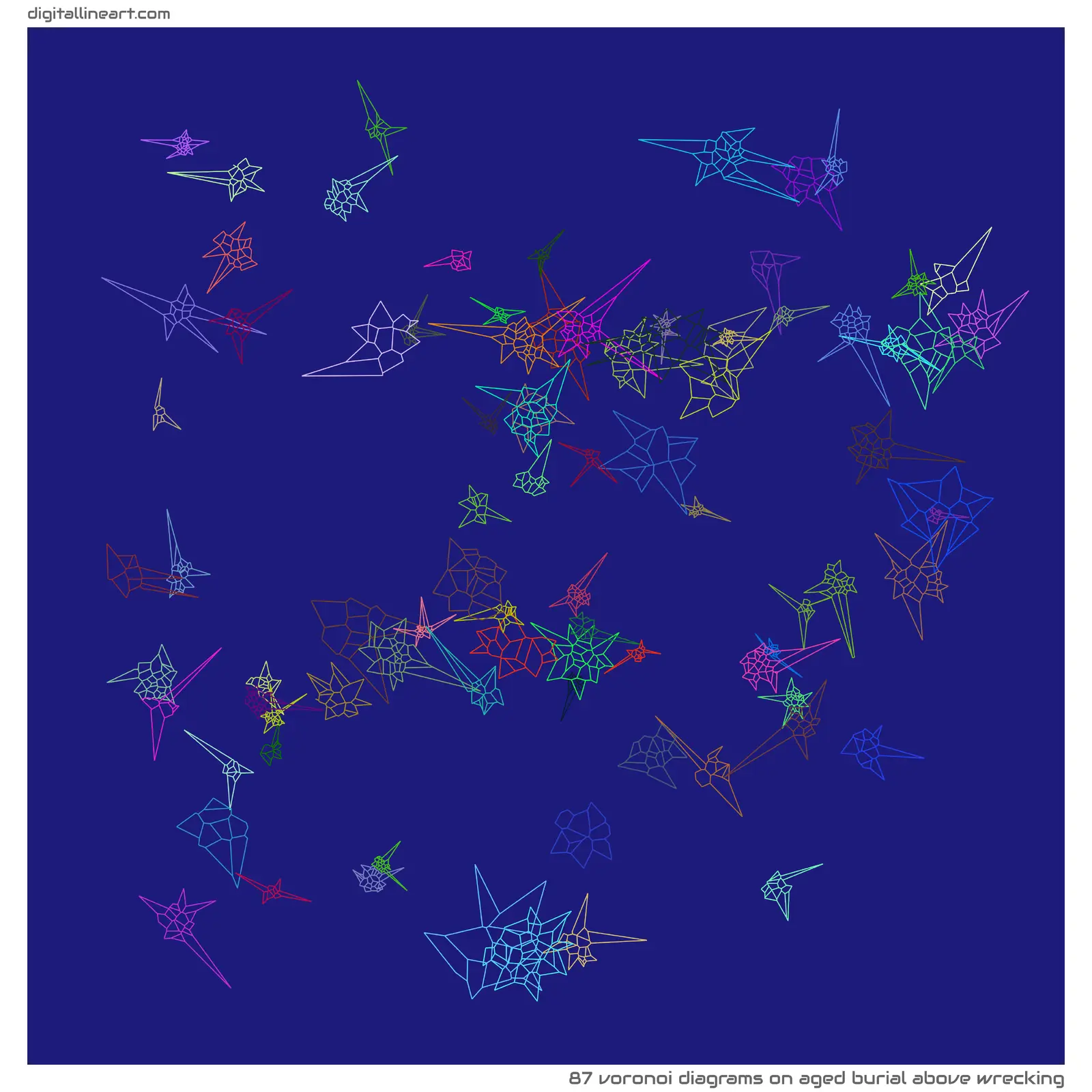 Aged Burial above Wrecking — 87 Voronoi diagrams