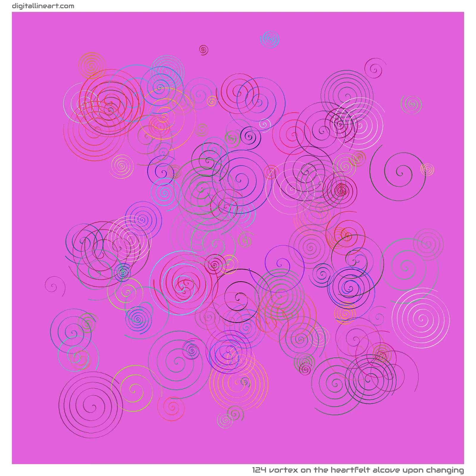The Heartfelt Alcove upon Changing — Vortex, 124 elements