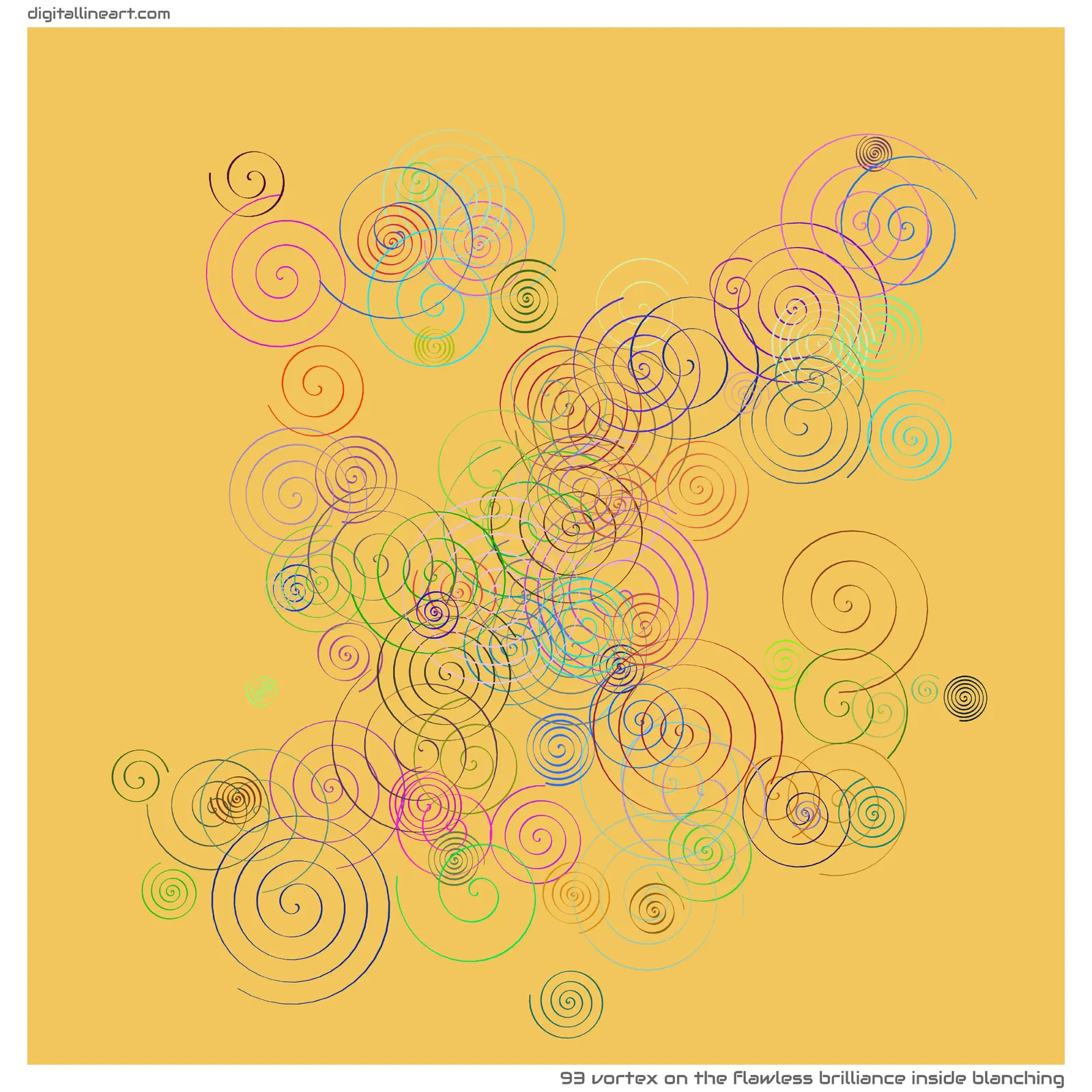 The Flawless Brilliance Inside Blanching — Vortex, 93 elements