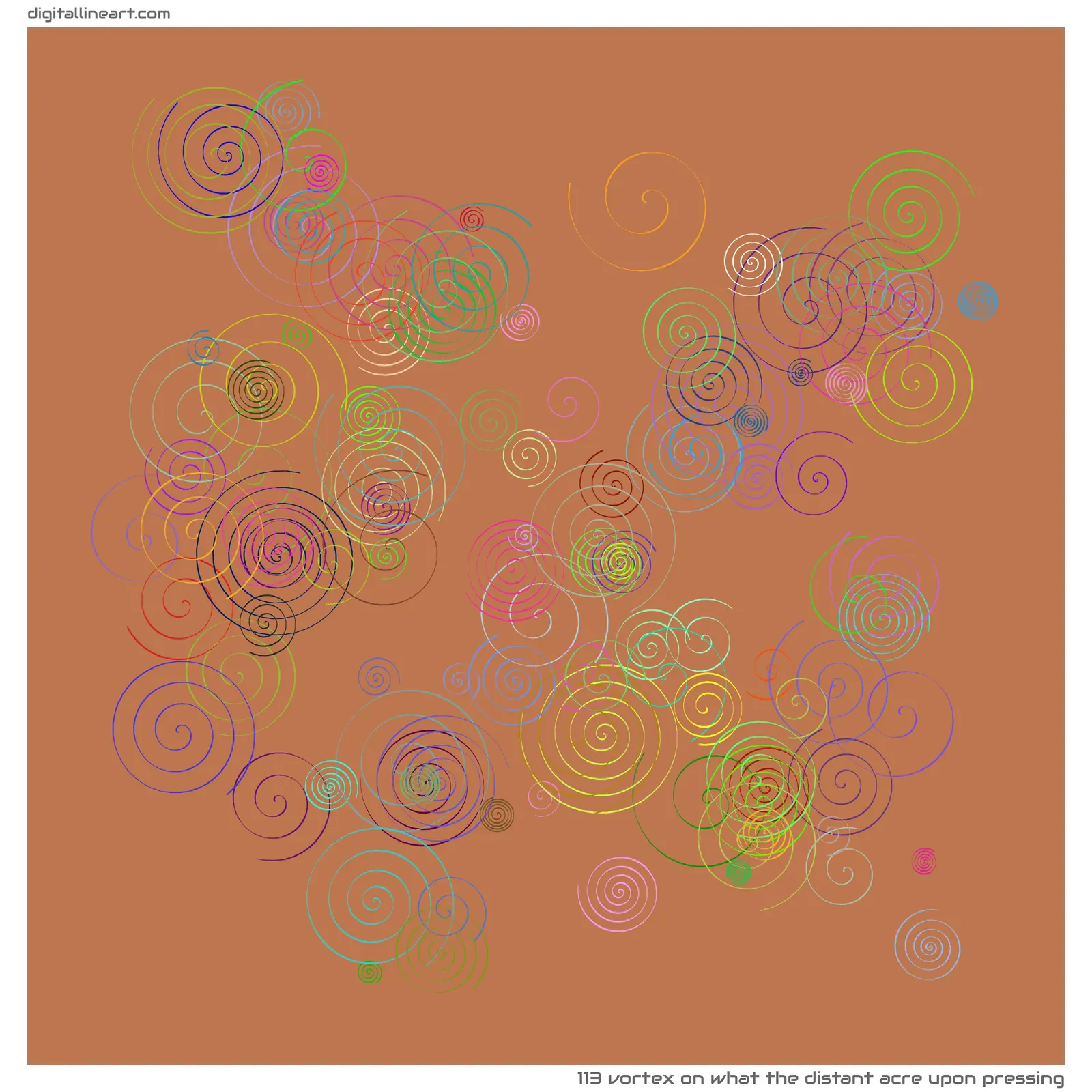 What the Distant Acre upon Pressing — Vortex, 113 elements