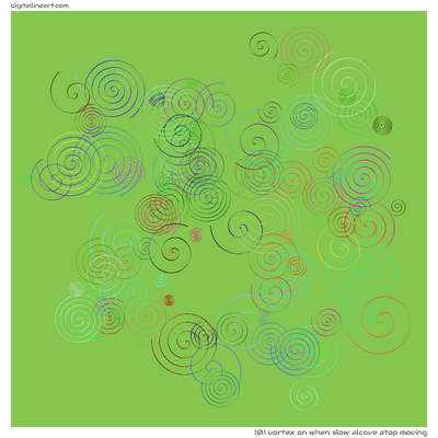 When Slow Alcove atop Moving — Vortex, 101 elements