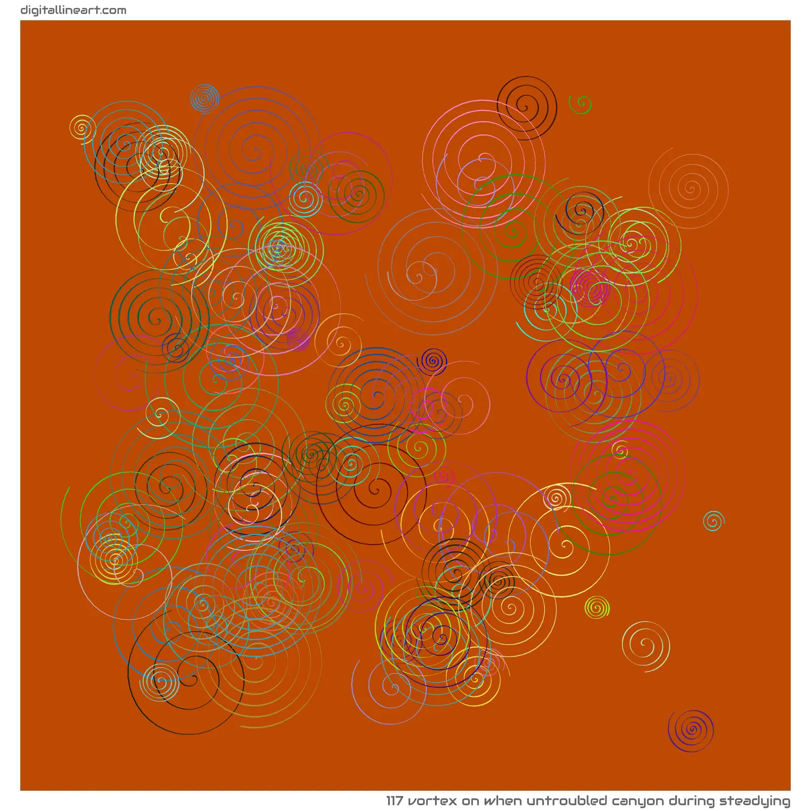 When Untroubled Canyon During Steadying — Vortex, 117 elements