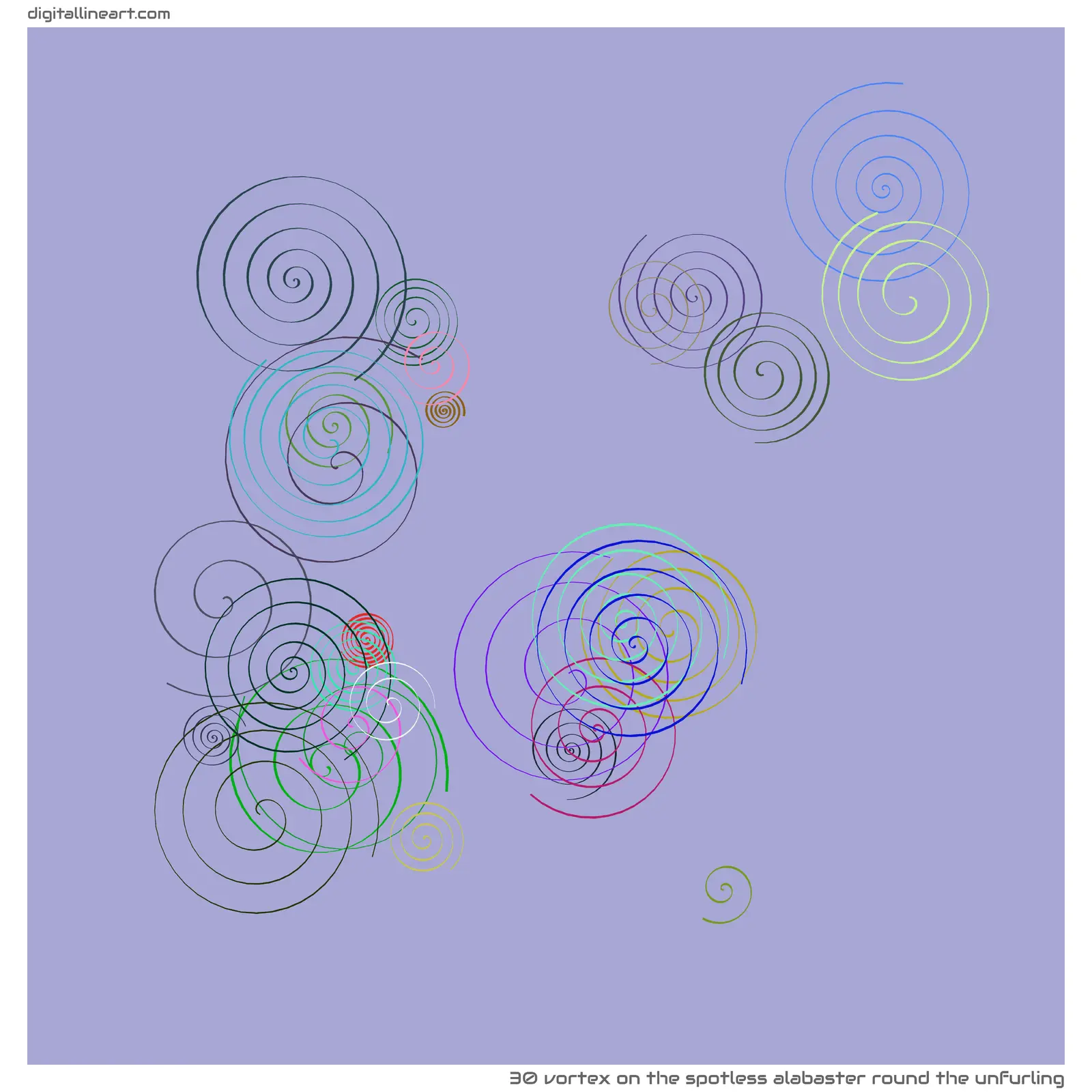 The Spotless Alabaster round the Unfurling — Vortex, 30 elements