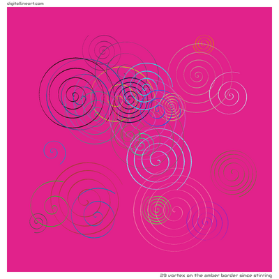 The Amber Border Since Stirring — Vortex, 29 elements