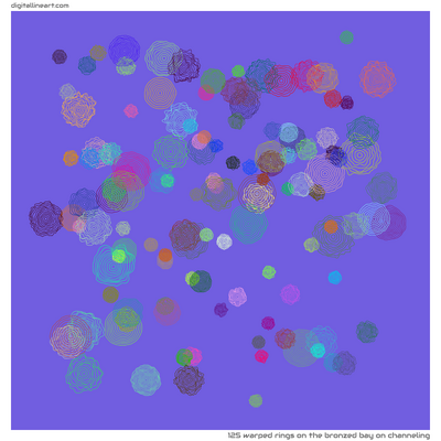 The Bronzed Bay on Channeling — 125 warped rings