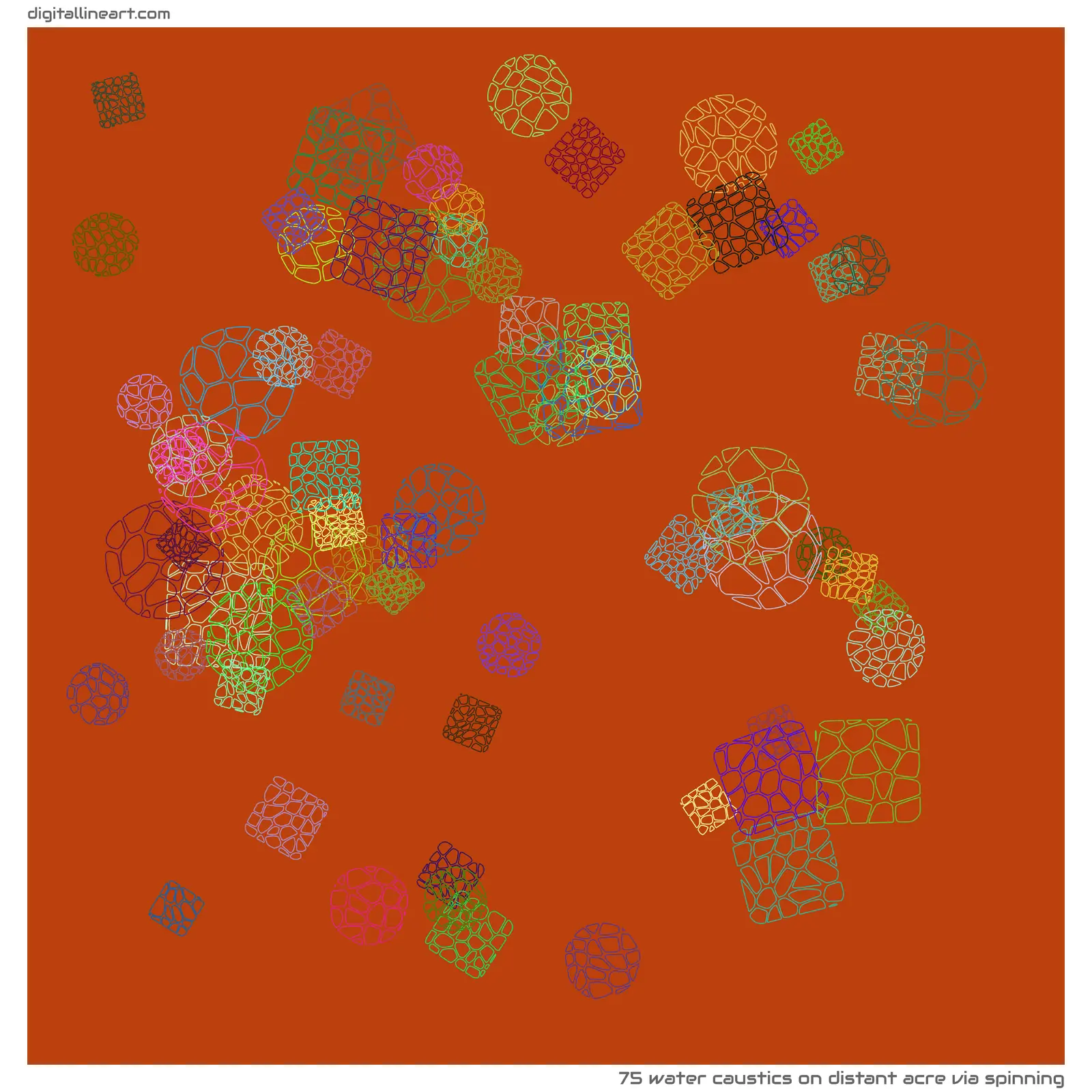 Distant Acre via Spinning — 75 water caustics