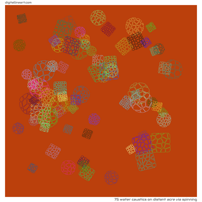 Distant Acre via Spinning — 75 water caustics