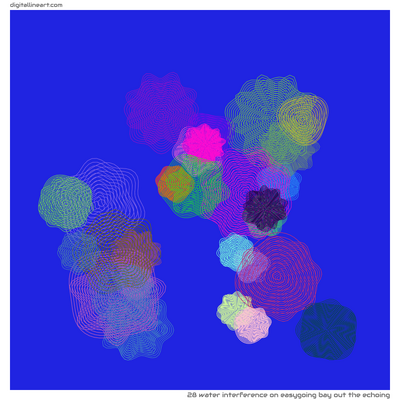 Easygoing Bay out the Echoing — Water Interference, 28 elements