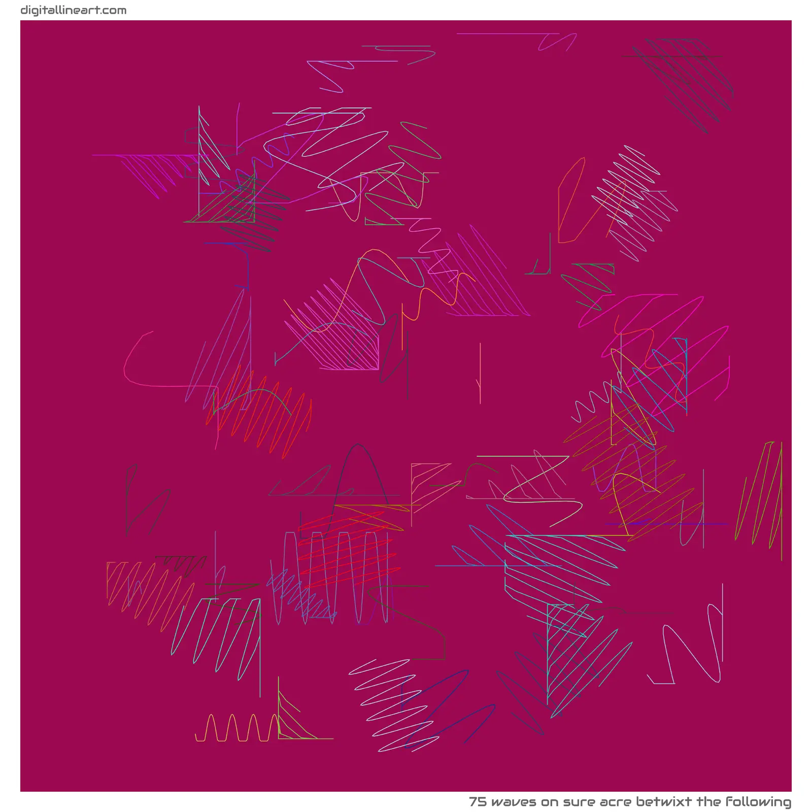 Sure Acre betwixt the Following — 75 waves