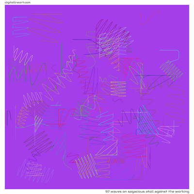 Sagacious Atoll Against the Working — 97 waves