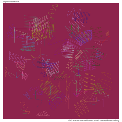 Mellowed Atoll beneath Rounding — 100 waves