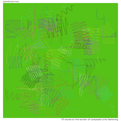 The Border of Composed unto Fastening — 117 waves