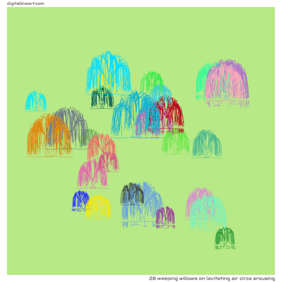 Levitating Air circa Arousing — 28 weeping willows