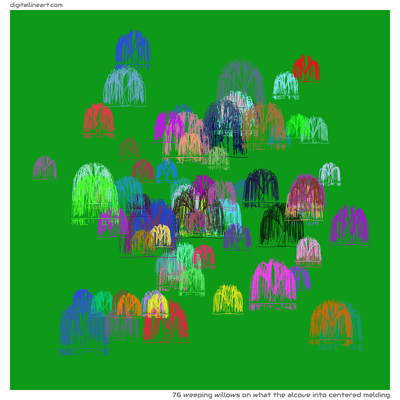 What the Alcove into Centered Melding — 76 weeping willows