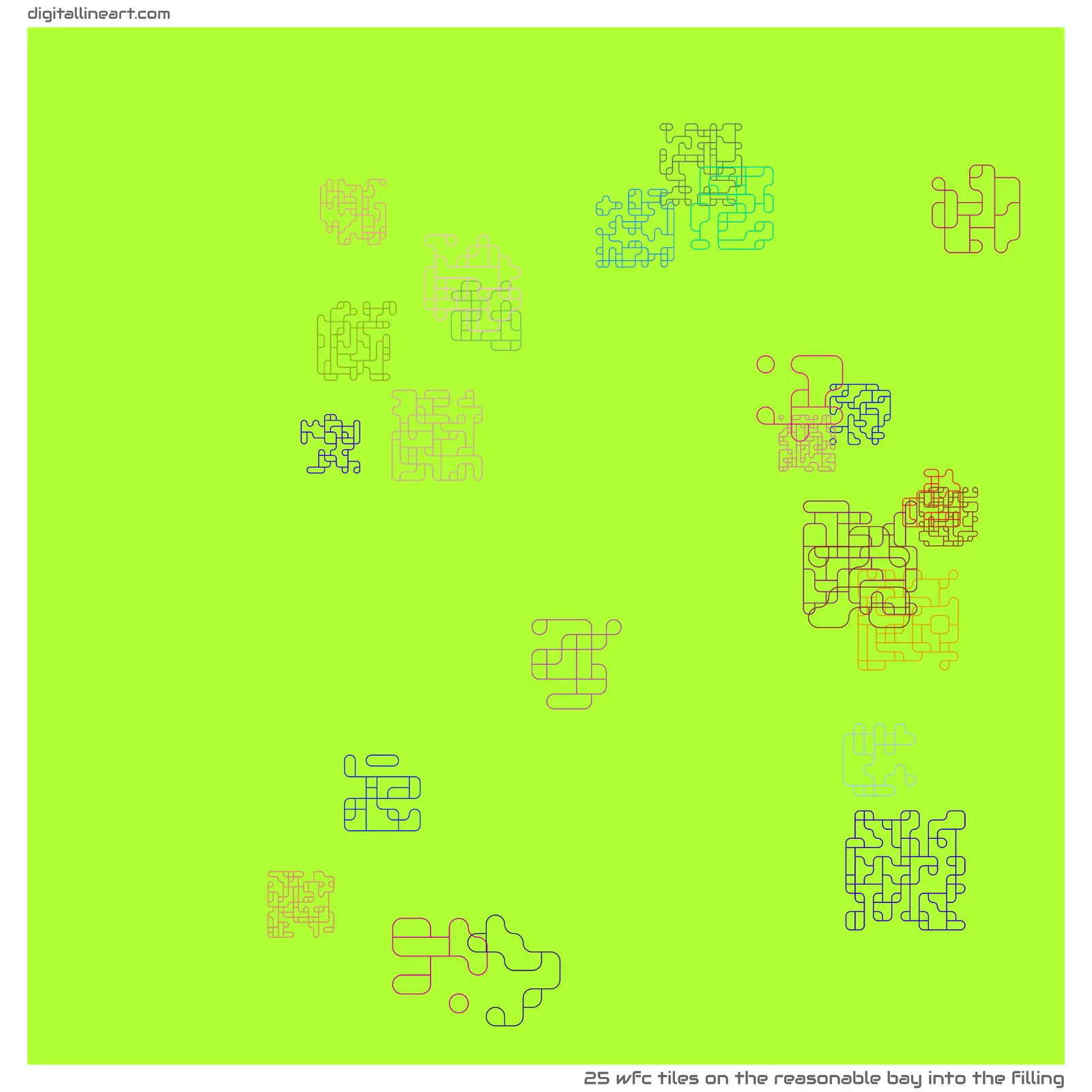 The Reasonable Bay into the Filling — 25 WFC tiles