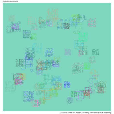 When Flowing Brilliance out Soaring — 75 WFC tiles