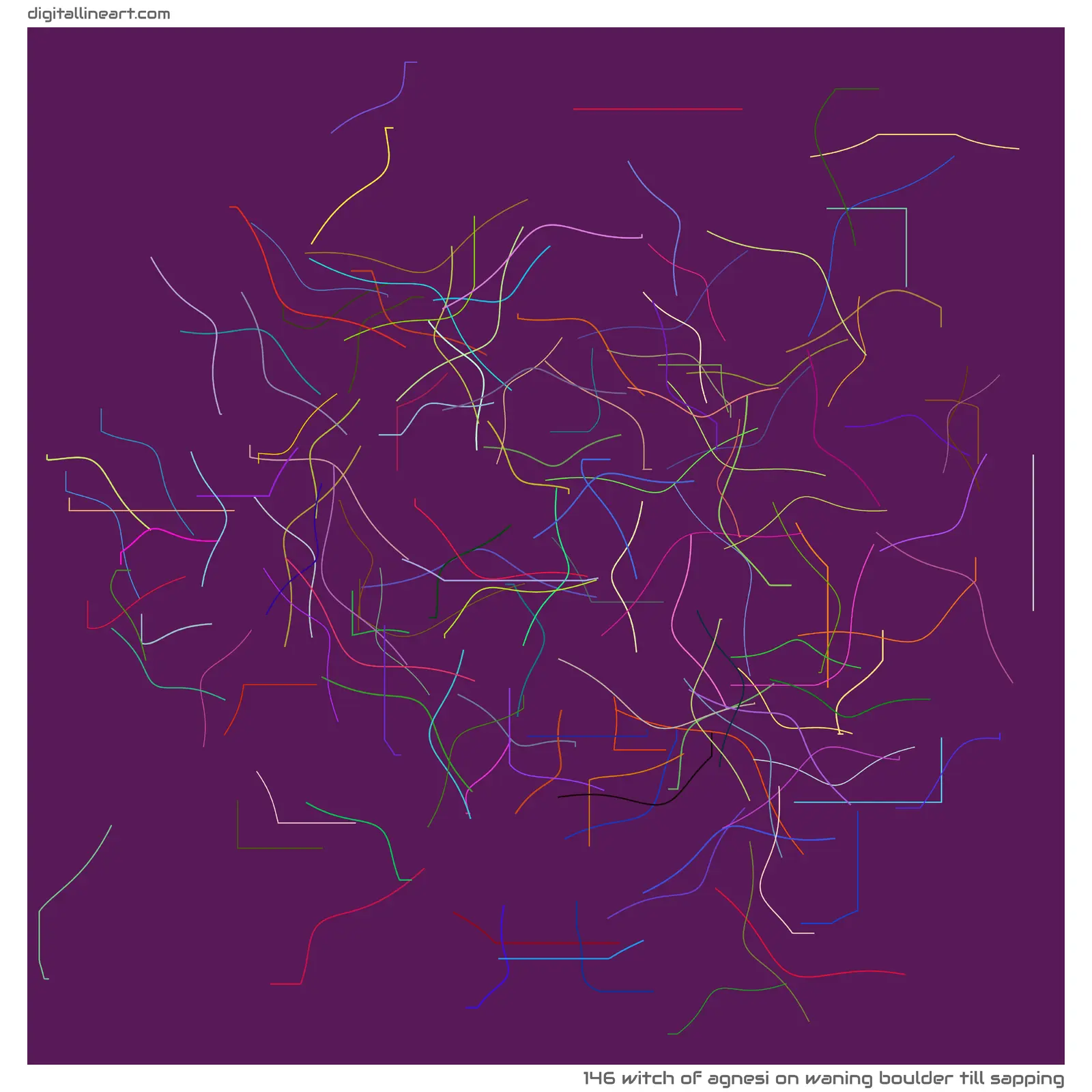 Waning Boulder till Sapping — Witch of Agnesi, 146 elements