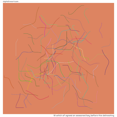 Seasoned Bay before the Delineating — Witch of Agnesi, 91 elements