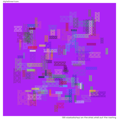 The Stoic Atoll out the Rooting — Xicalcoliuhqui, 139 elements