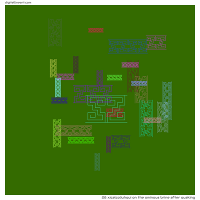 The Ominous Brine after Quaking — Xicalcoliuhqui, 28 elements