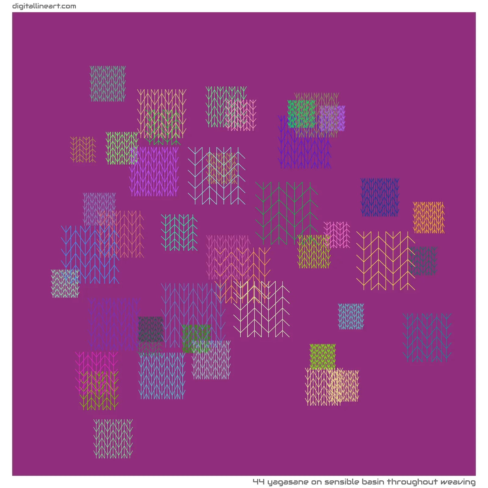 Sensible Basin throughout Weaving — Yagasane, 44 elements