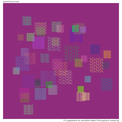Sensible Basin throughout Weaving — Yagasane, 44 elements