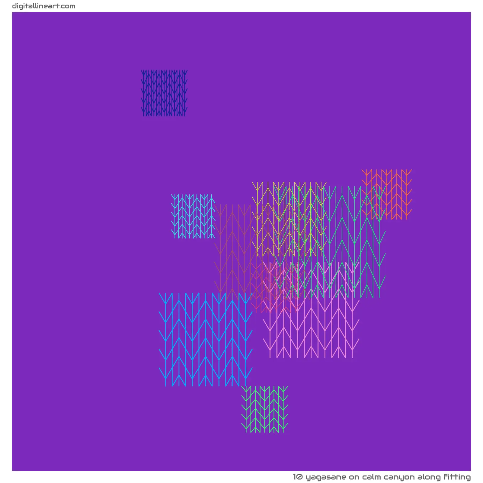 Calm Canyon along Fitting — Yagasane, 10 elements