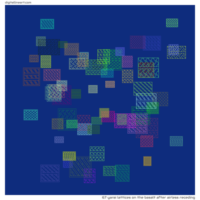 The Basalt after Airless Receding — 67 yarai lattices