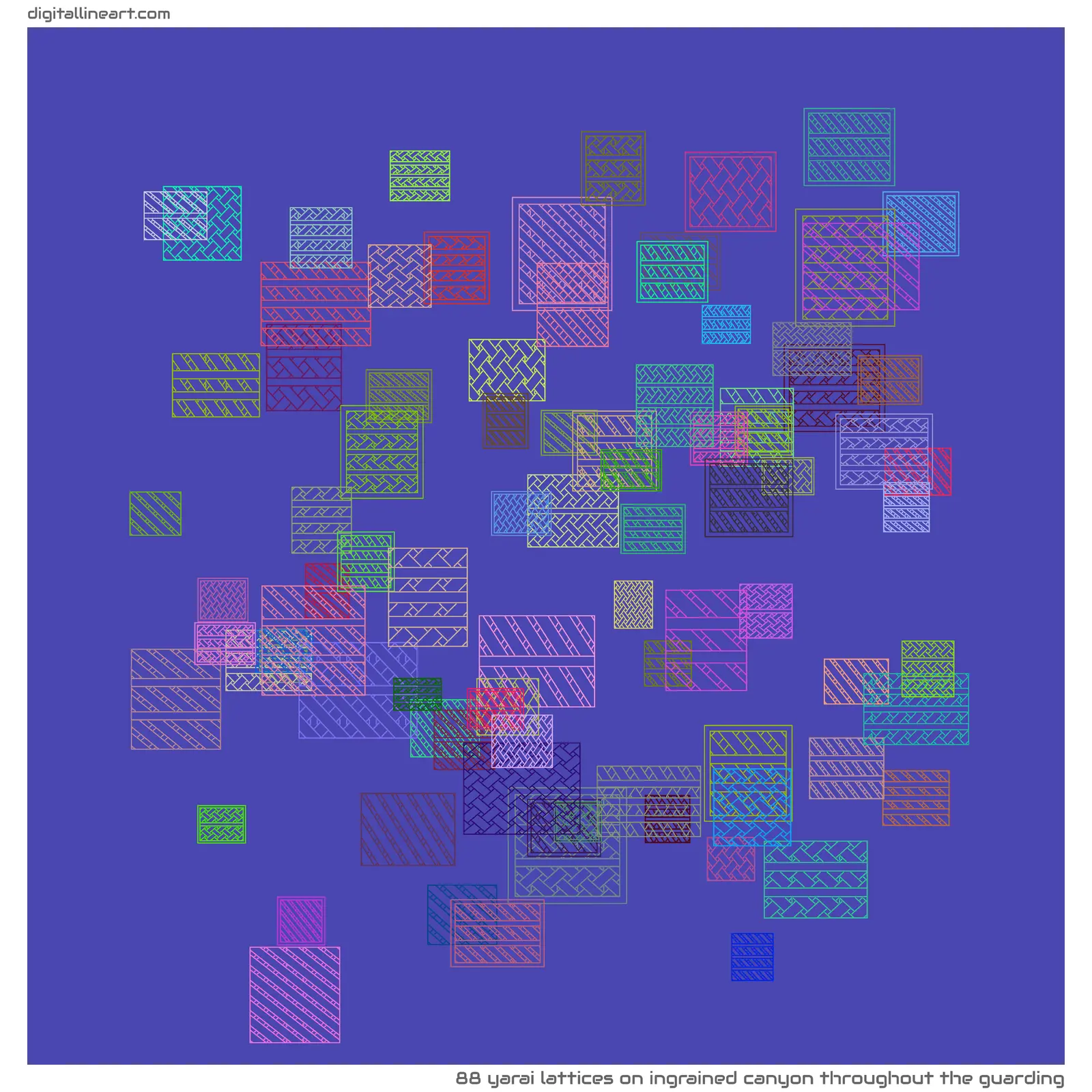 Ingrained Canyon throughout the Guarding — 88 yarai lattices