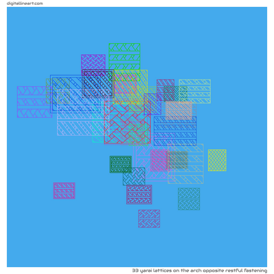 The Arch opposite Restful Fastening — 33 yarai lattices